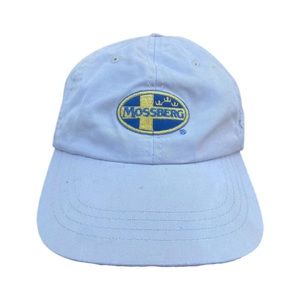 Y2K Mossberg Strap-Back Embroidered Patch Hat OSFM